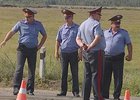 Инспекторы ГИБДД на месте аварии. Фото АС Байкал ТВ
