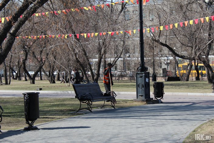 Сквер Иркутска. Фото IRK.ru Сквер Иркутска. Фото IRK.ru