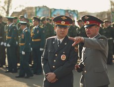 Подготовка к параду