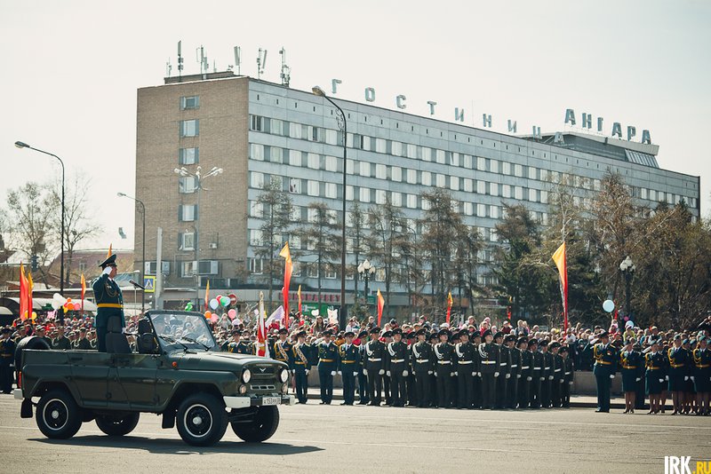 Фото парад 9 мая иркутск