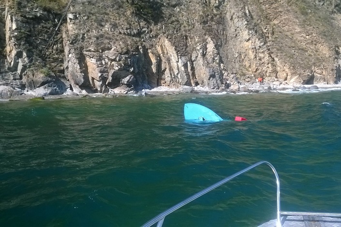 Лодка пропавших. Фото с сайта БПСО