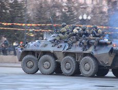 Генеральная репетиция парада в Иркутске. Автор фото — Анастасия Милова
