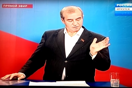Скриншот видео с теледебатов
