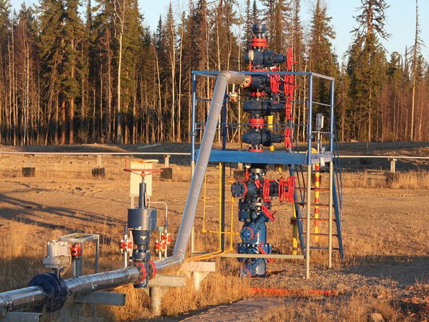 Оборудование на месторождении. Фото предоставлены ОАО «Газпром»