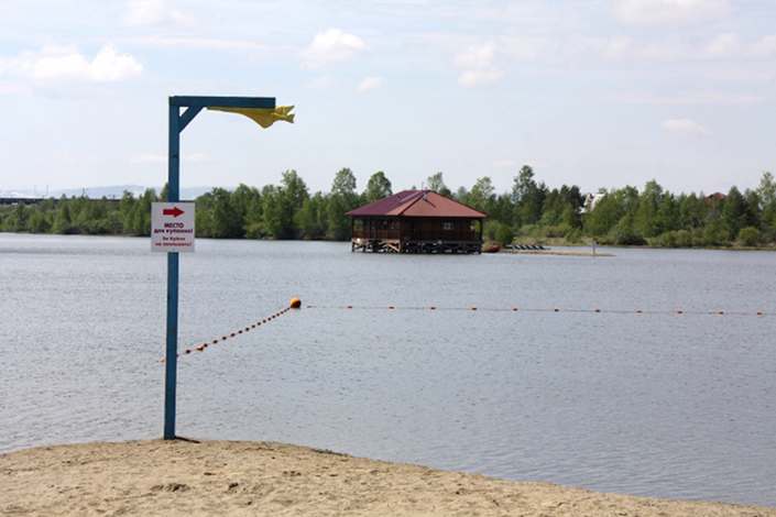 Пляж «Лагуна». Фото IRK.ru