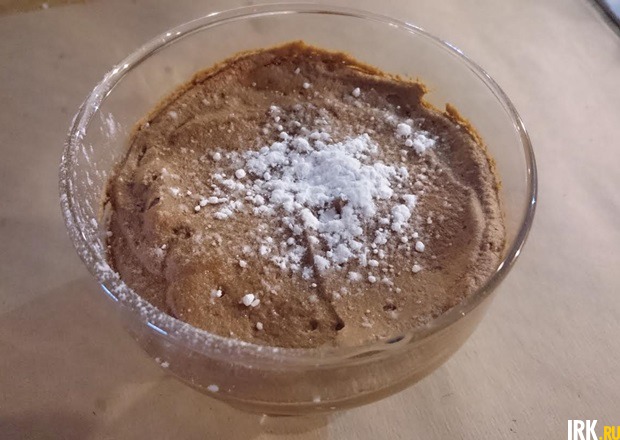 Обычный шоколадный мусс