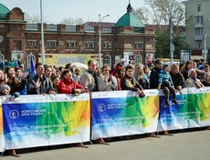 По завершении марафона участников ждала развлекательная программа.