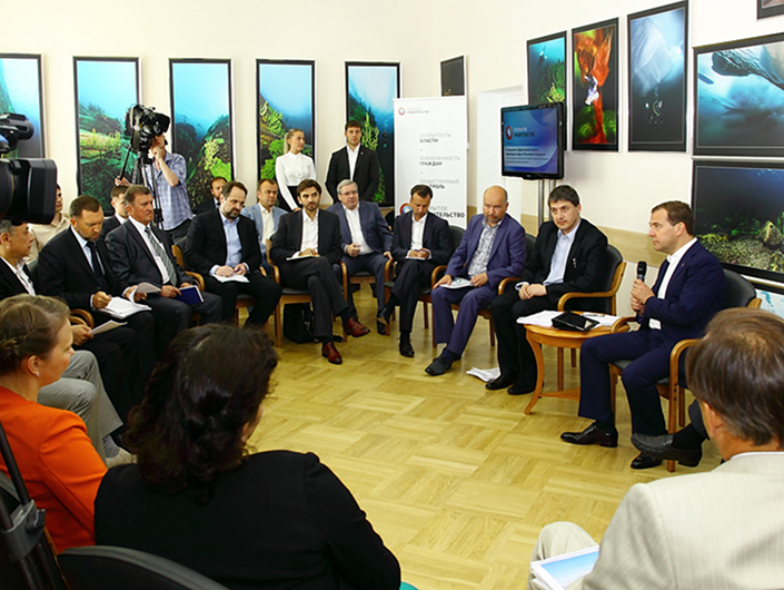 Встреча с представителями экспертного сообщества по вопросу повышения эффективности охраны окружающей среды на территории России