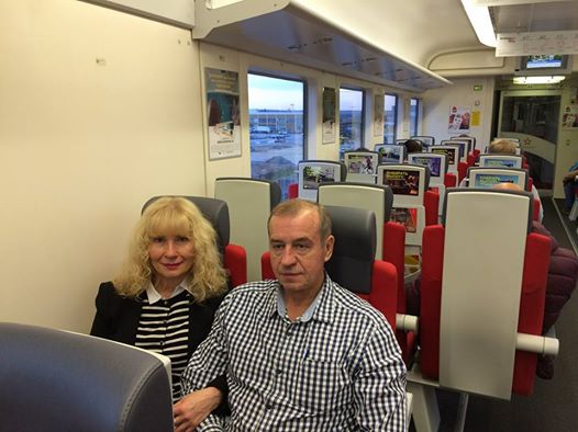 Наталья и Сергей Левченко. Фото со страницы Бориса Билалова в «Фейсбук» Наталья и Сергей Левченко. Фото со страницы Бориса Билалова в «Фейсбук»