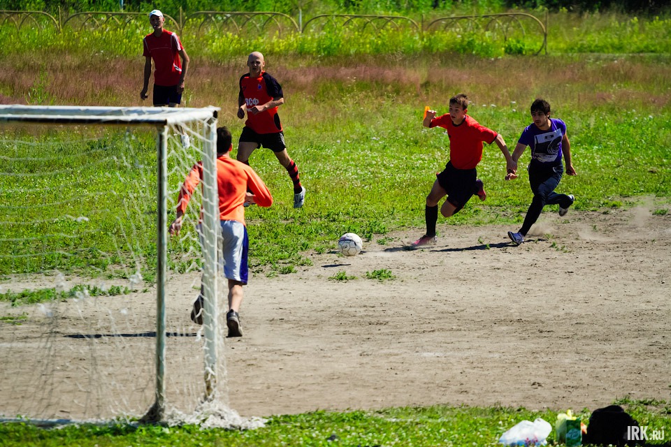 В рамках фестиваля прошли соревнования по футболу