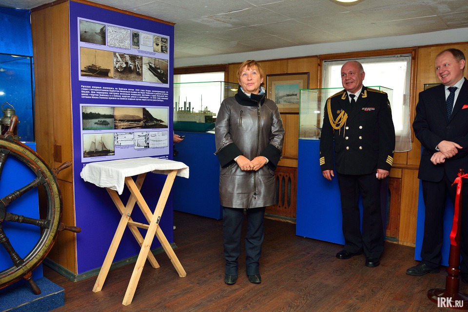 Дочь капитана ледокола «Ангара» 1942—1945 годов Валентина Лазо.