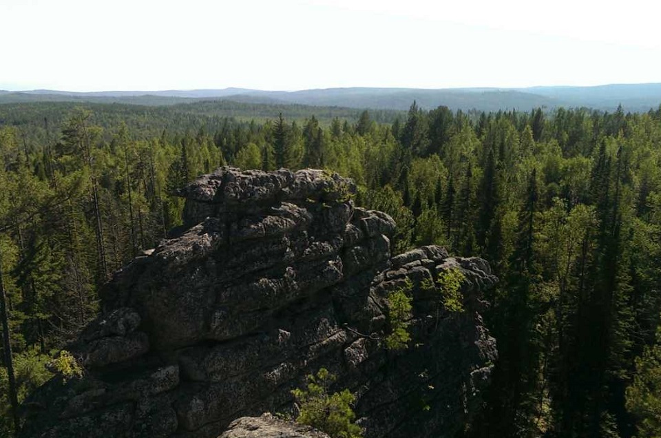 На скальнике Ворона. Фото Светланы Павловой