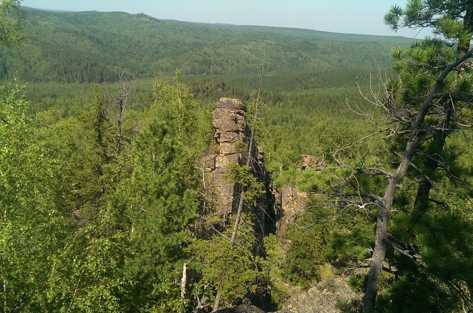 На скальнике Зеркала. Фото Светланы Павловой