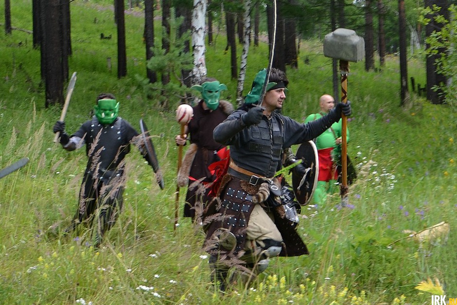 Орки решили не ждать осады, а контратаковать