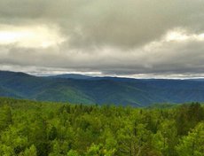 Вид со скальника Царские ворота. Фото Ольги Злобиной