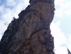 Скальник Ворона. Фото Виталия Лаврентьева