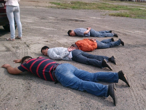 Задержанные. Фото ГУ МВД по Иркутской области