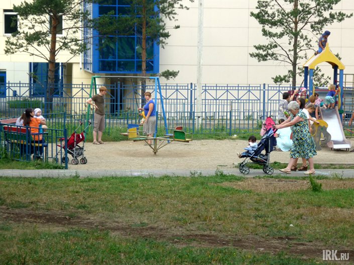 В Академгородке. Фото IRK.ru