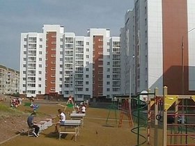Новые дома. Фото с сайта www.bratsk-city.ru