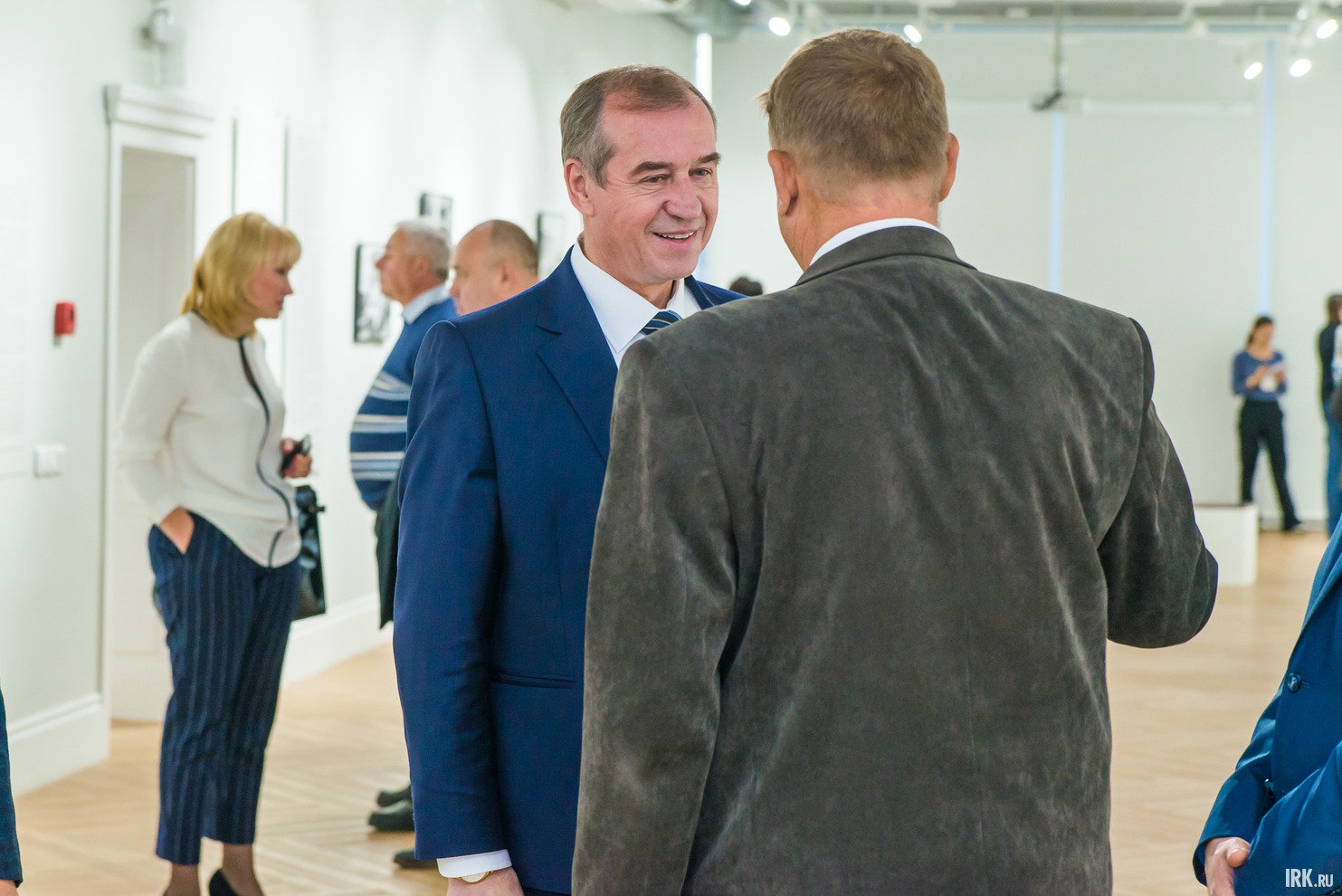 На открытии присутствовал губернатор Иркутской области Сергей Левченко.