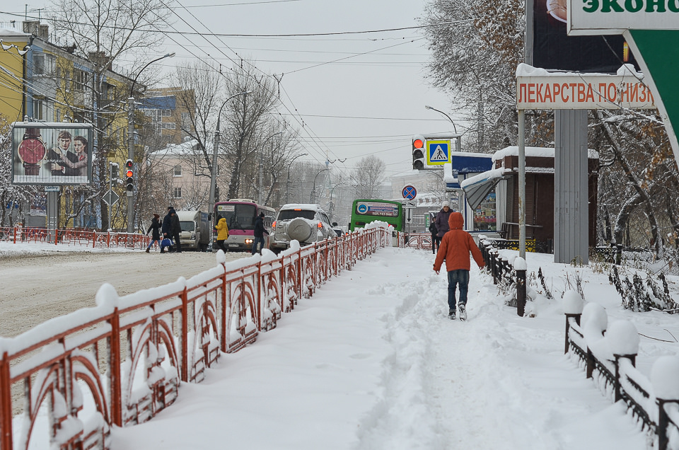 С общественным транспортом тоже были проблемы.