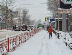 С общественным транспортом тоже были проблемы.