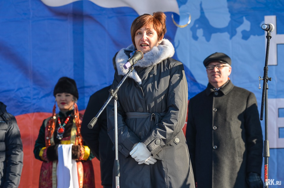 Председатель думы города Иркутска Ирина Ежова.