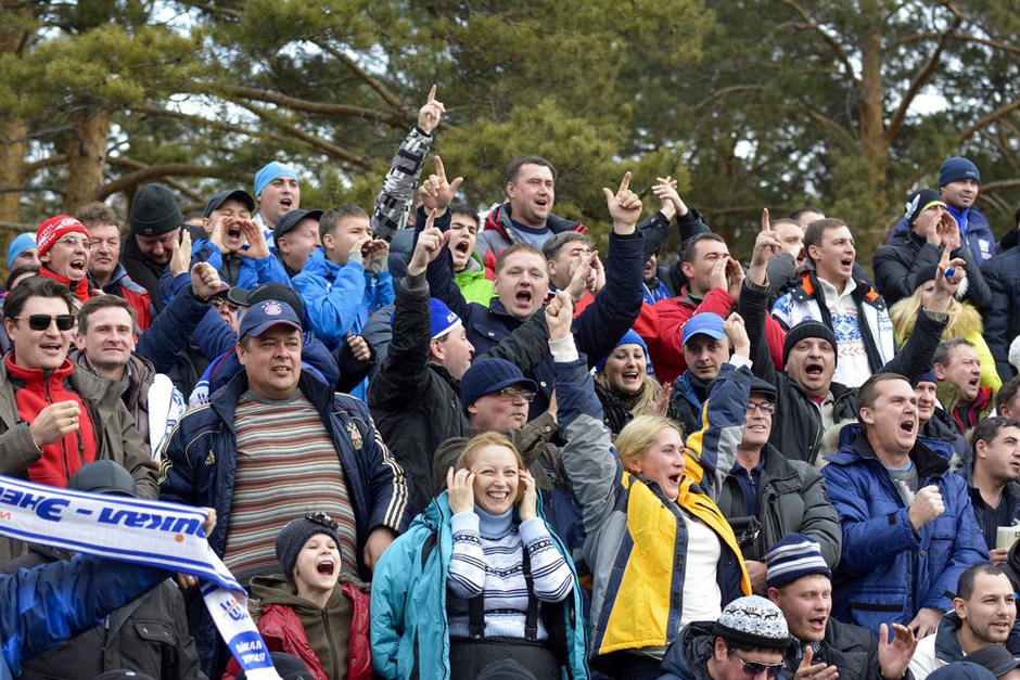 Счастливые болельщики. Автор фото — Юрий Назыров