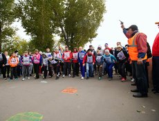 В соревнованиях приняли участие дети