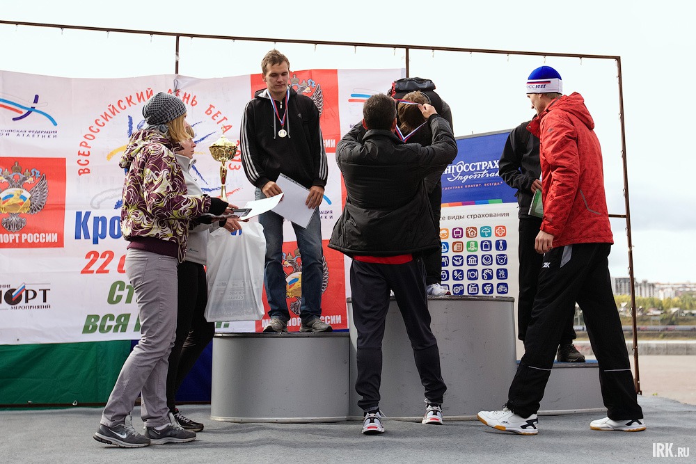 Победители и призеры забега получили медали, грамоты, кубки