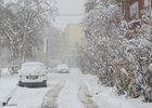 Снег в Иркутске. Фото Ильи Татарникова