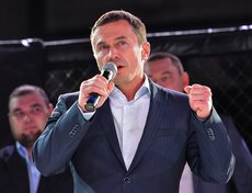 На соревнованиях присутствовал мэр Иркутска Дмитрий Бердников.