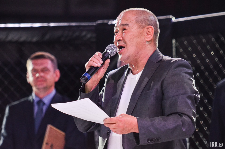 Олег Евсеев, главный судья турнира, организатор, руководитель иркутского спортивного центра «Панкратион».