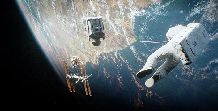 Кадр из фильма «Гравитация». Фото с сайта www.kinopoisk.ru