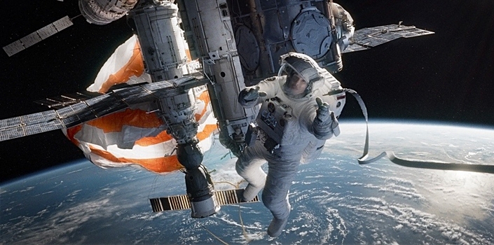 Кадр из фильма «Гравитация». Фото с сайта www.kinopoisk.ru