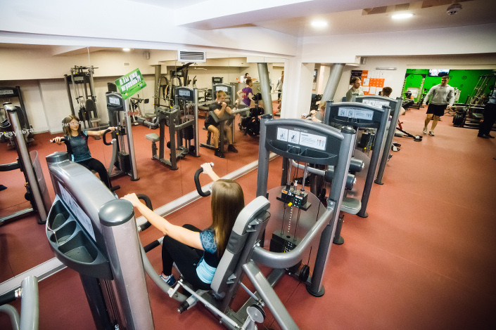 Тренажерный зал. Фото предоставлено Family Fitness