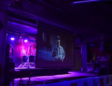 В заключение вечера гости посмотрели эксклюзивную серию «Теории большого взрыва» по версии «Кураж Бамбей».