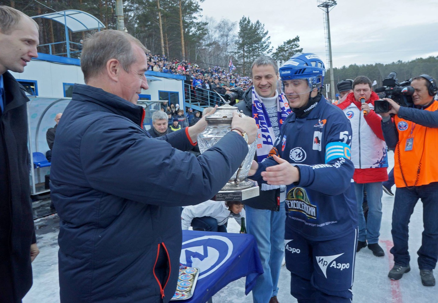 31 октября «Байкал-Энергия» в родных стенах нанесла поражение «СКА-Нефтянику» в финальном матче Кубка России.