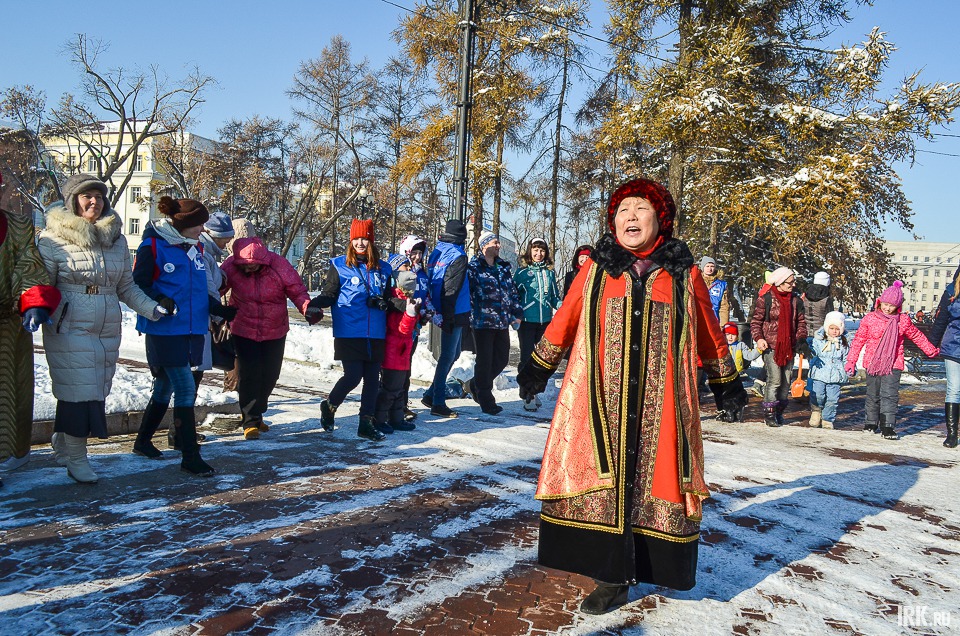 4 ноября. День народного единства в сквере имени Кирова.