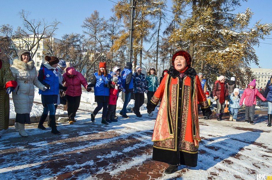 4 ноября. День народного единства в сквере имени Кирова.