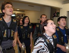 Игроки от телекомпании «Аист»