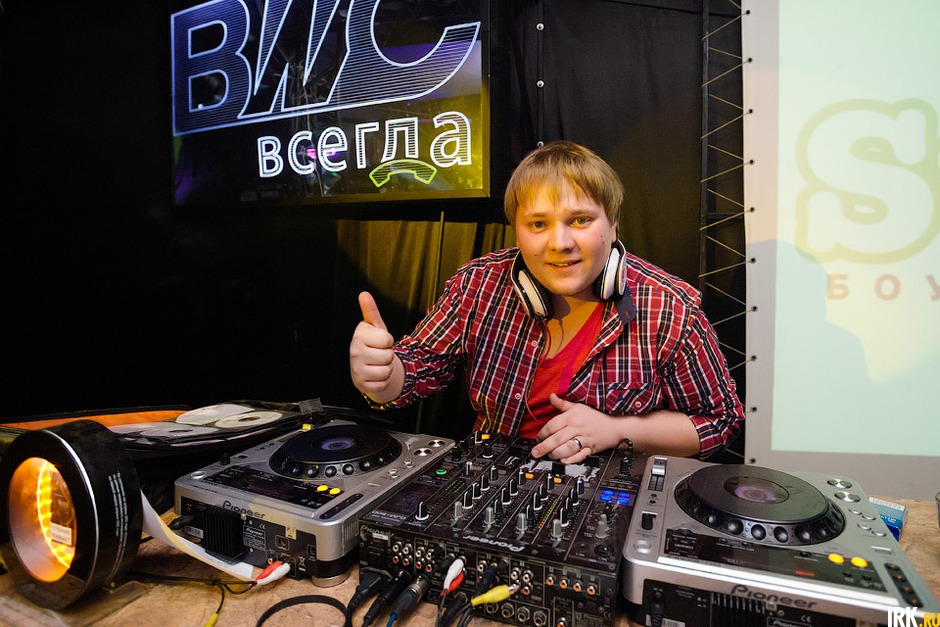 Бессменный диджей клуба «Мегаполис» Naffanya