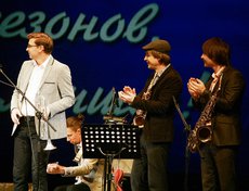 В концерте приняли участие саксофонисты Иван и Илья Константиновы