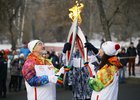 Эстафета Олимпийского огня в Иркутске. Фото Владимира Смирнова