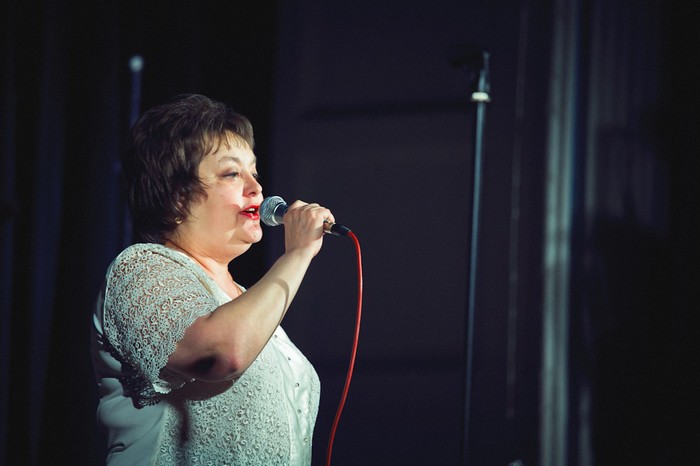 Марина Токарская, ведущая концерта