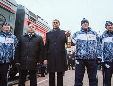 В мероприятии принял участие мэр Иркутска Виктор Кондрашов. Фото Артема Моисеева