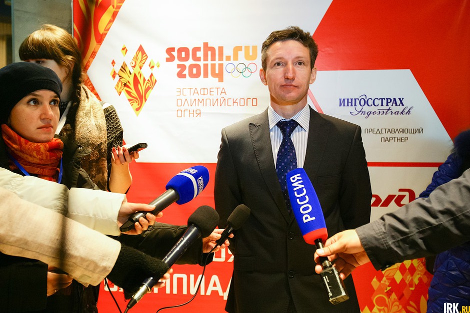 Павел Никитин, министр спорта и молодежной политики Иркутской области. Фото Владимира Смирнова
