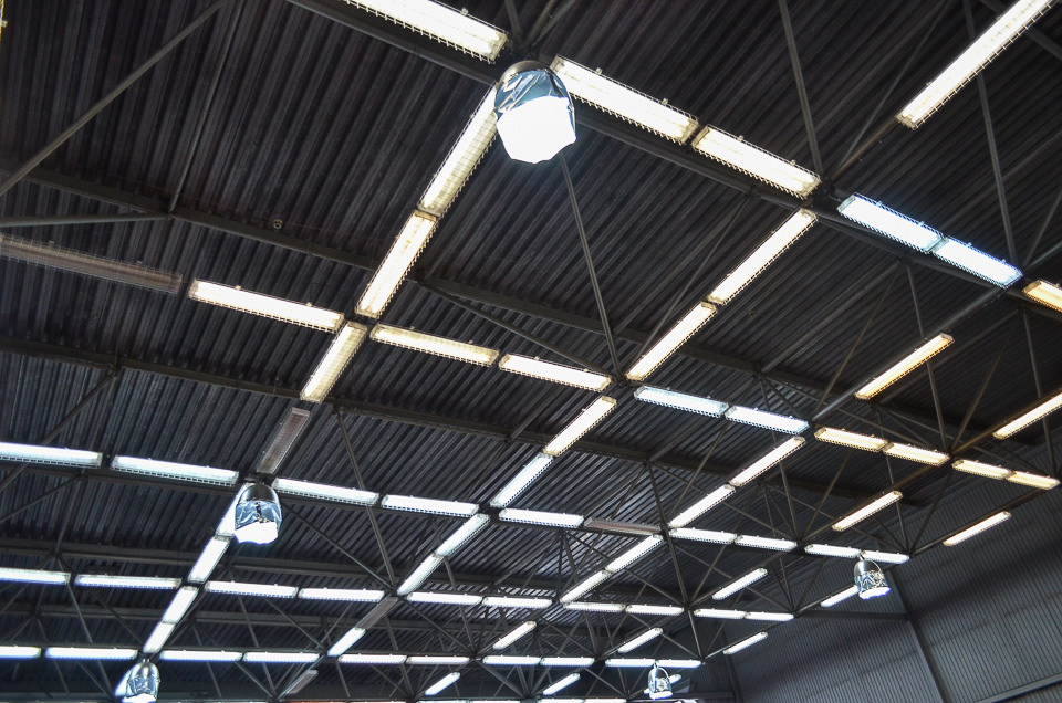 Заменили освещение