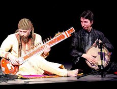 Музыканты студии этнической перкуссии «Этнобит»