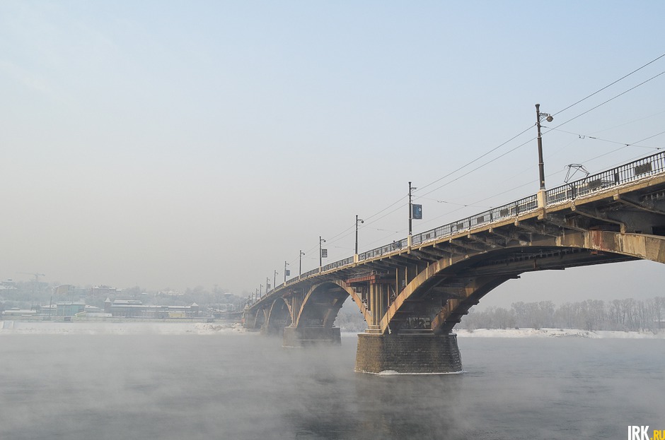 Зимний иркутск фото